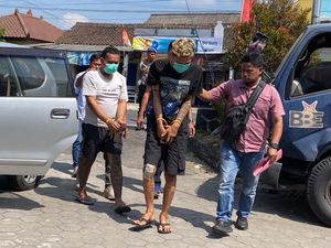 Begal di Pakem Sleman Ditangkap Saat Tertidur di Pinggir Jalan
