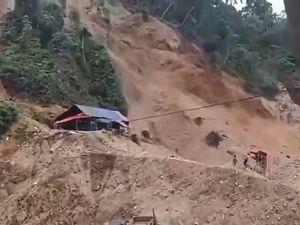 Detik-detik Longsor Tambang Emas Ilegal di Pohuwato Tewaskan 5 Penambang
