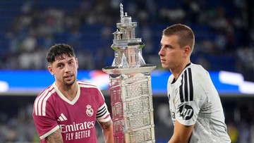 Vinicius Tertawa Dapat Trofi Pramusim Berukuran Jumbo