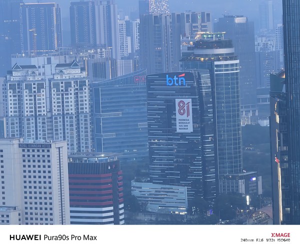 Hasil foto Huawei Pura 90s Pro Max