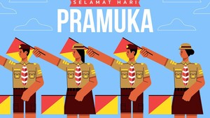 10 Twibbon Hari Pramuka 2026 Gratis dan Menarik beserta Ucapan
