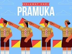 10 Twibbon Hari Pramuka 2026 Gratis dan Menarik beserta Ucapan