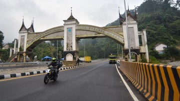 Jembatan Kembar Padang Panjang Kembali Beroperasi Usai Diterjang Bencana