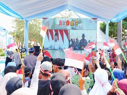 Prabowo Resmikan 3.395 Jembatan-3.000 Sumber Air Bersih Dibangun TNI-Polri