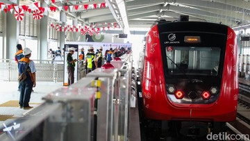 LRT Jakarta Fase 1B Hampir Rampung, Jalur Velodrome-Manggarai Segera Terhubung