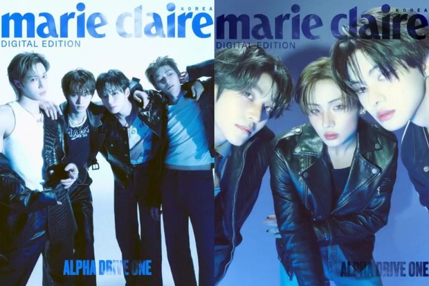 Para member ALD1 membagi diri dalam dua tim untuk pemotretan unit majalah Marie Claire Korea yang menyoroti pesona individu lebih intens.