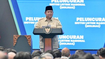 Prabowo Ungkap Perusahaan di Balik Motor Listrik Nasional