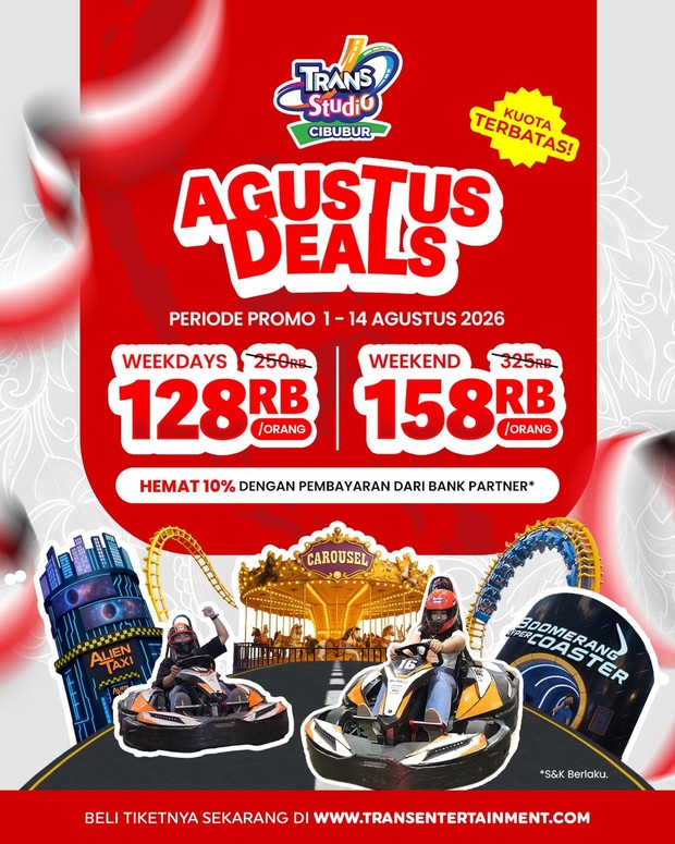 Promo Kemerdekaan Trans Snow World Cibubur/ Foto: Instagram @transstudio.cibubur Promo Kemerdekaan