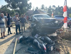 Pejalan Kaki di Bone Tewas Terserempet Tabrakan Mobil Vs Motor