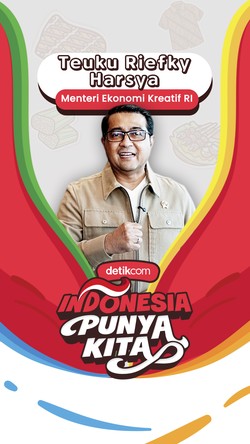 Menteri Ekonomi Kreatif: Kekuatan Indonesia Ada Pada Kreatifitas Manusia