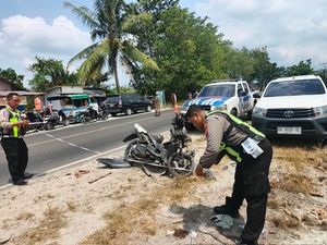 Tabrakan Maut di Jalan Pelita Kobar, Korban Tertabrak Truk Saat Keluar Gang