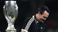 Emery yang Tak Pernah Berjodoh dengan Trofi Piala Super Eropa