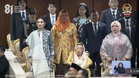 Gaya Selvi Ananda di Sidang Tahunan MPR, Pakai Kebaya Lapis Floral