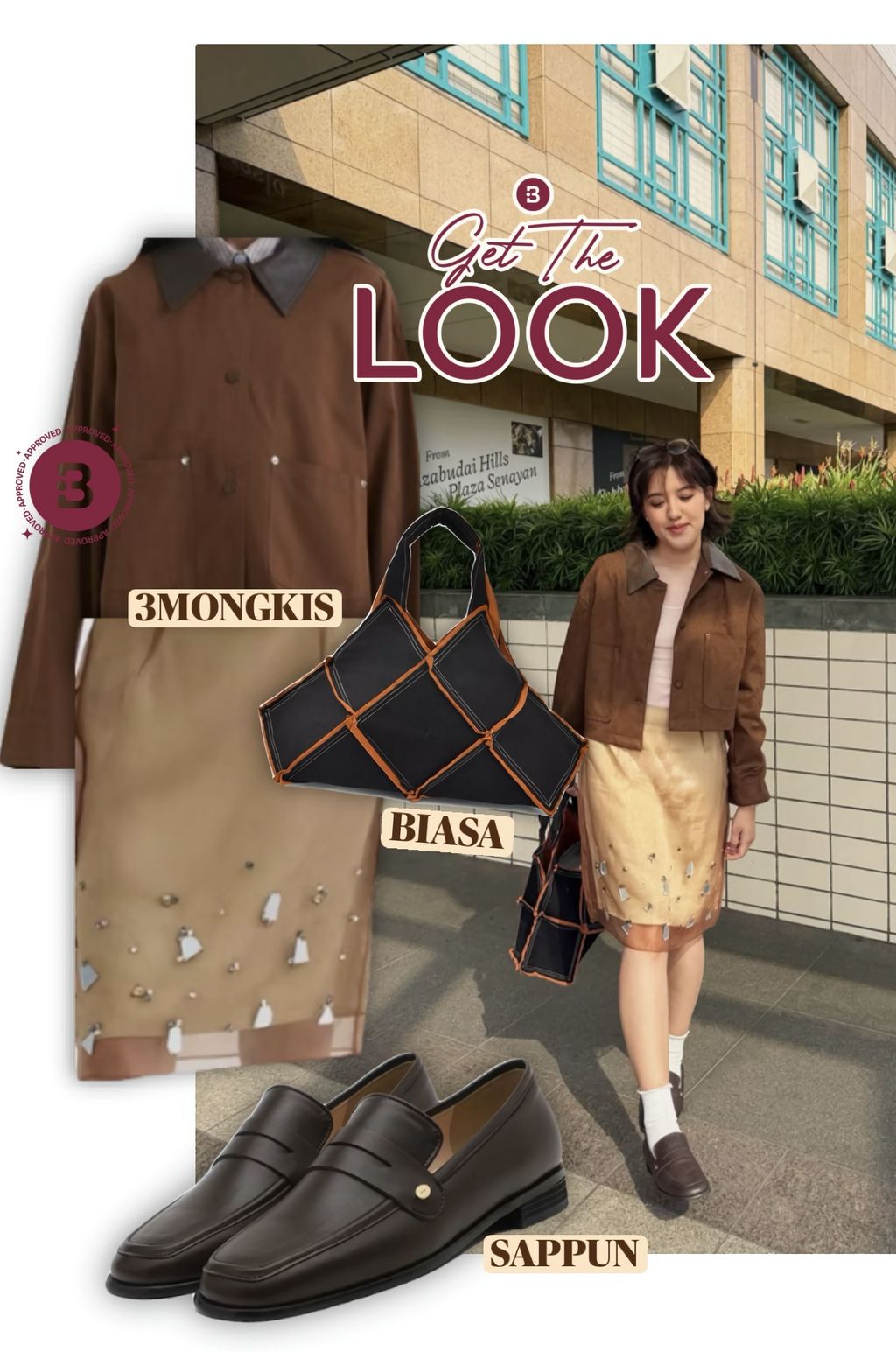 Get The Look: ide gaya tampil rapi dan stylish dengan nuansa earth tone ala Ify Alyssa
