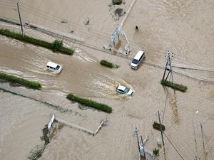 Banjir Besar Terjang Chiba, Lebih dari 400 Ribu Warga Dievakuasi