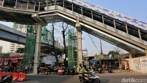 Jelang Diresmikan, Proyek LRT Jakarta Fase 1B Dikebut