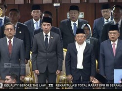 JK, Maruf Amin hingga Boediono Hadiri Sidang Tahunan-Sidang Bersama 2026