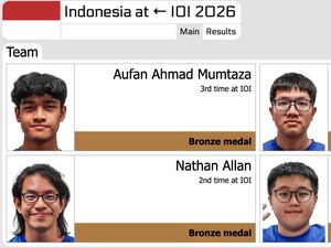4 Pelajar Indonesia Raih Medali Olimpiade Informatika IOI 2026