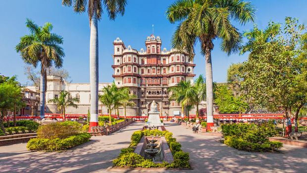 Kota Indore, India Rajwada is a historical palace in Indore city, India