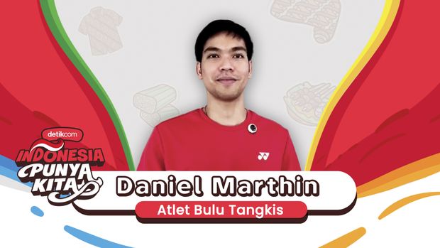 Ucapan HUT RI dari Atlet Bulu Tangkis Daniel Marthin
