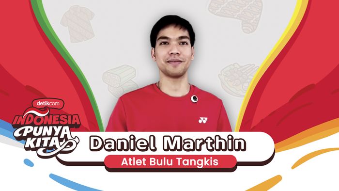 Ucapan HUT RI dari Atlet Bulu Tangkis Daniel Marthin