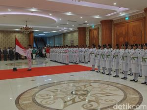 70 Paskibraka Badung Dikukuhkan, Bakal Diberi Bonus Rp 10 Juta