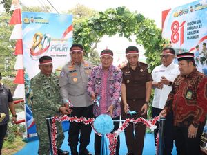 Polresta Tangerang Bangun dan Revitalisasi 14 Jembatan Merah Putih