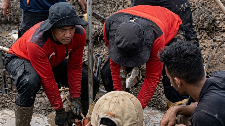 Banyak Sumur Bor Mengering, 1 Ton Garam Disemai demi Atasi Karhutla Kalteng