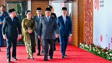 Prabowo Umumkan Struktur Kelembagaan PFII