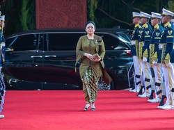 Puan Tampil Anggun dengan Kebaya Hijau Olive di Sidang Tahunan MPR 2026