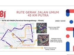Ada Gerak Jalan 45 Kilometer di Karangasem, Truk Diimbau Cari Jalur Alternatif
