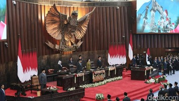 8 Menit Video Capaian Prabowo Diputar di Sidang Tahunan MPR-DPR