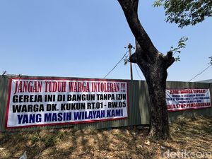 Bukan Tolak Gereja Citraland Surabaya, Warga Protes Izin Salah Alamat