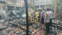 Toko Sembako di Grobogan Ludes Terbakar, Pemilik Rugi Rp 250 Juta