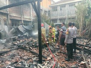 Toko Sembako di Grobogan Ludes Terbakar, Pemilik Rugi Rp 250 Juta