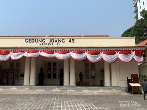 Menelisik Sejarah Gedung Joang 45, Dulu Hotel, Bangunan Masih Asli