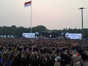 Potret 25 Ribu Peserta Jambore Nasional 2026 Meriahkan Hari Pramuka ke-65