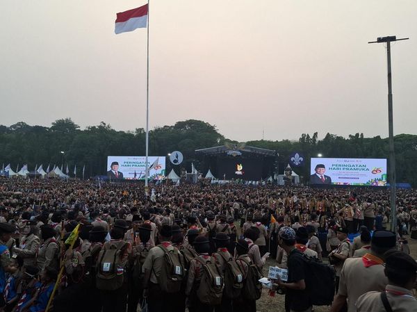 Potret 25 Ribu Peserta Jambore Nasional 2026 Meriahkan Hari Pramuka ke-65