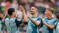 Hasil Uji Coba: Diks Bawa Gladbach Kalahkan Aston Villa 2-1