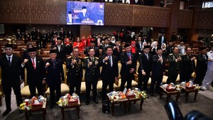 DPRD Sumsel Dengarkan Pidato Presiden, Tekankan Penguatan Sinergi Pusat-Daerah