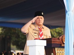 Jelang HUT RI, Ini Pesan Menpora di Peringatan Hari Pramuka