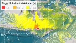 Video: Daftar Wilayah Terdeteksi Tsunami Usai Gempa M 7 NTT