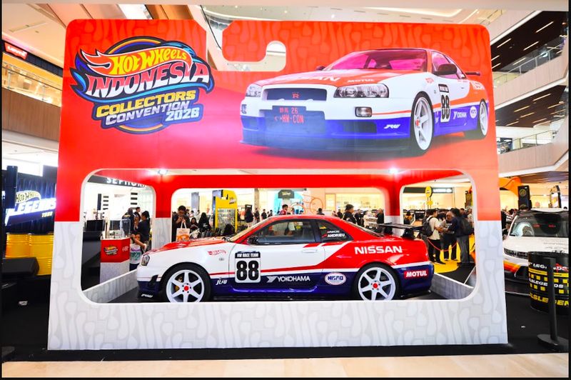 Real Mobil Hot Wheels Mejeng di Hot Wheels Convention Car 2026