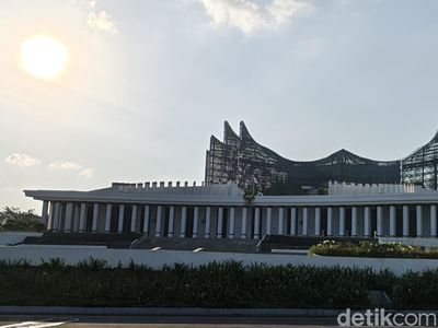 Penampakan Istana Presiden, Wapres, hingga Kantor Kementerian di IKN