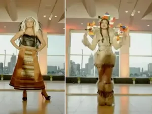 Kontestan Miss Universe Tuai Kontroversi Usai Pakai Baju Suku Asli Kanada