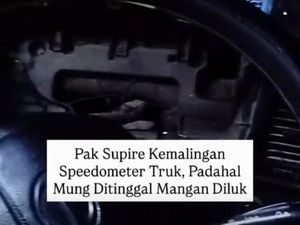 Ditinggal Makan, Speedometer Truk di Lamongan Raib Dicuri