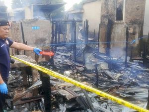 Kesal Kalah Judi Online, Pemuda di Ogan Ilir Nekat Bakar Rumah Sendiri