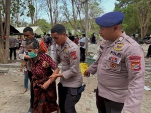 Polda NTT Kerahkan 845 Personel untuk Tangani Korban Gempa di Pulau Flores