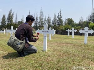 Jejak Pilu Korban Perang Dunia II di Ereveld Kalibanteng Semarang