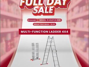 Tangga Multifungsi Bisa Diskon Rp 800.000 di Transmart Full Day Sale